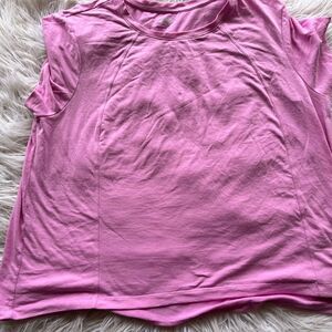 Avia Activewear Top Mesh Short Sleeve Tee Shirt  XXL(22)pink